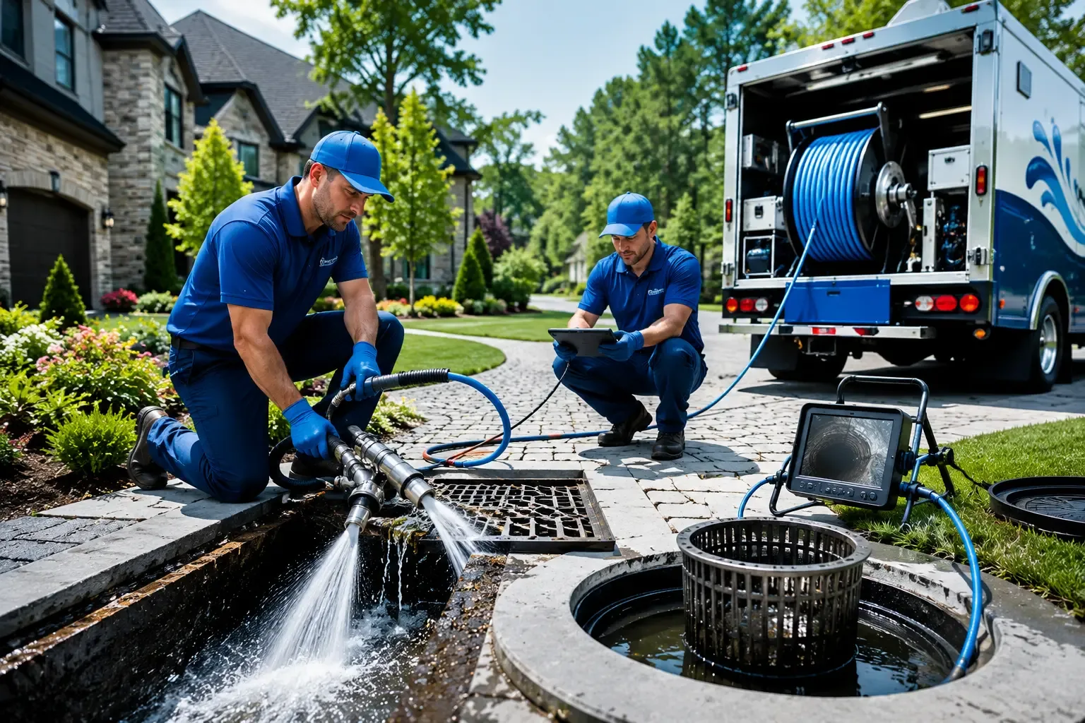 Local outdoor drain cleaning professionals in Falcon, NC